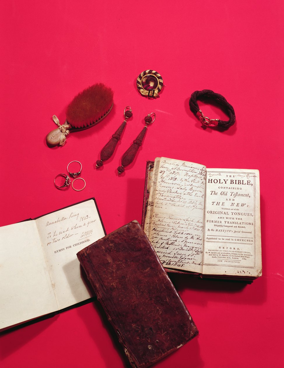 Objetos pessoais pertencentes a Lady Byron (mídia) de English School