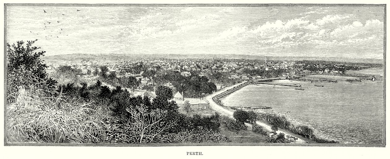 Perth (gravura) de English School