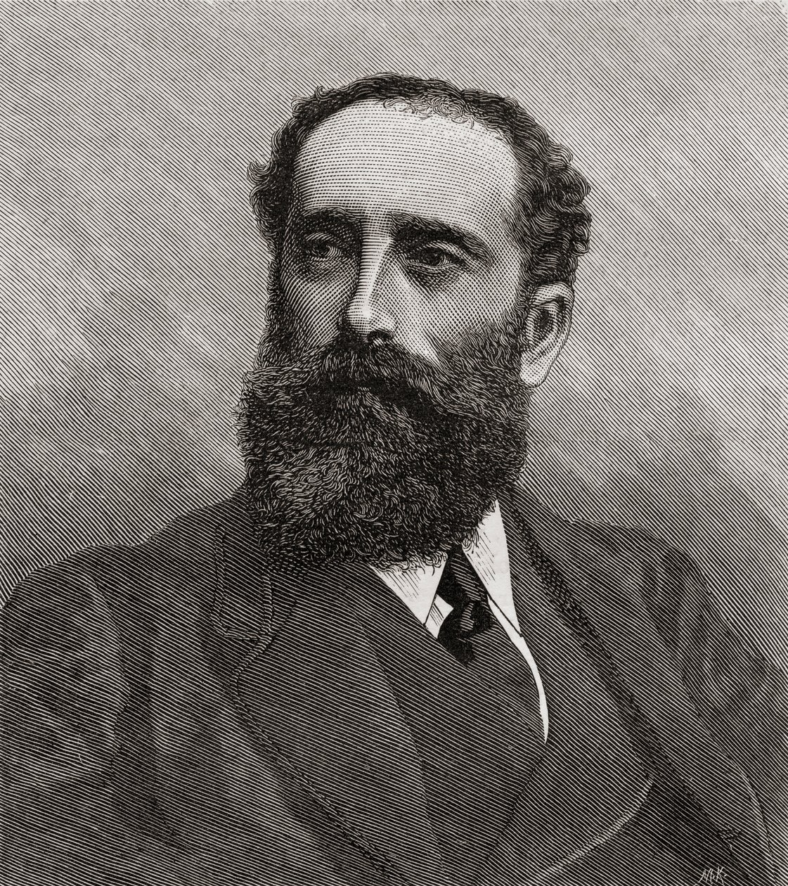 Philip Hermogenes Calderon, da revista de arte, publicado em 1878 de English School