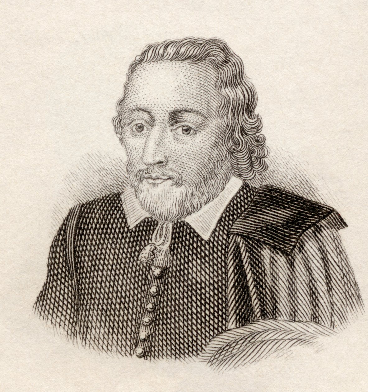 Philip Massinger, do &39;Crabb&39;s Historical Dictionary&39;, publicado em 1825 de English School