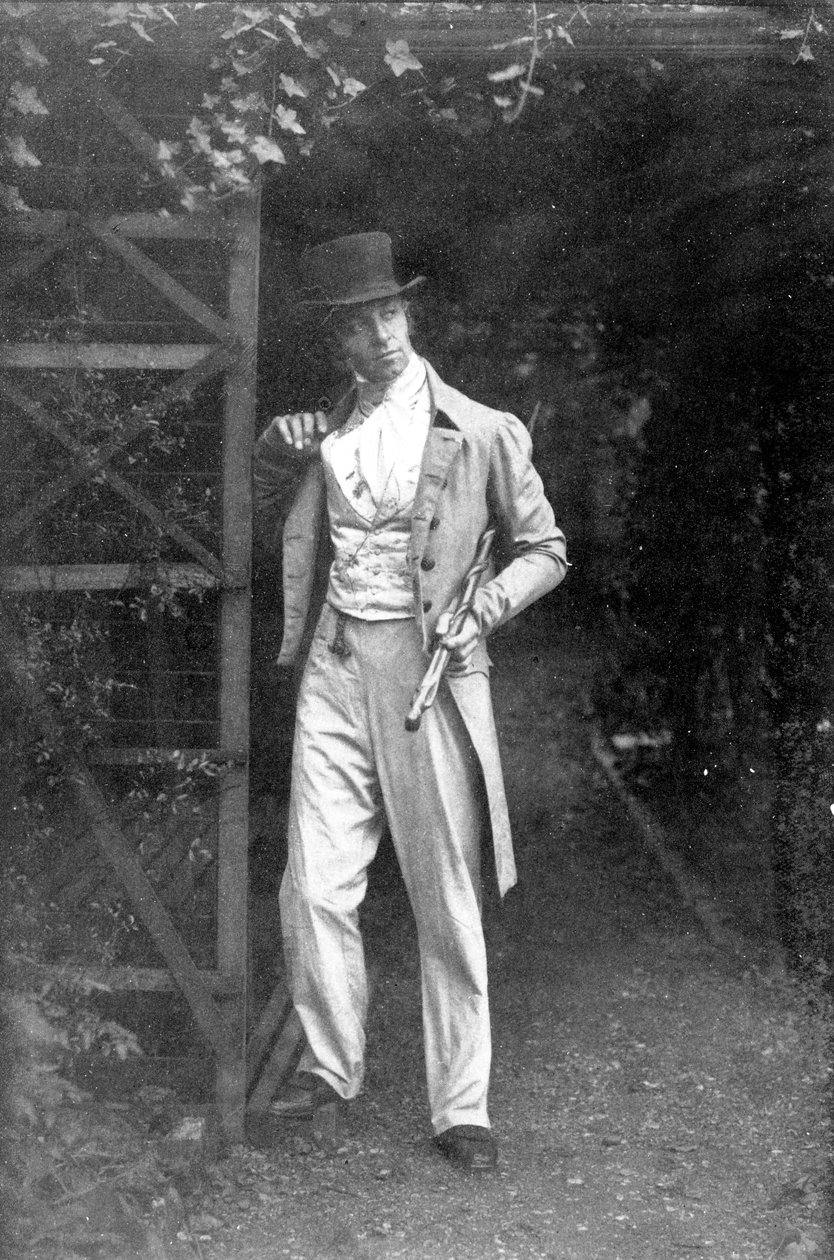Fotografia de um especulador no Oriente, 1816-40 (foto) de English School