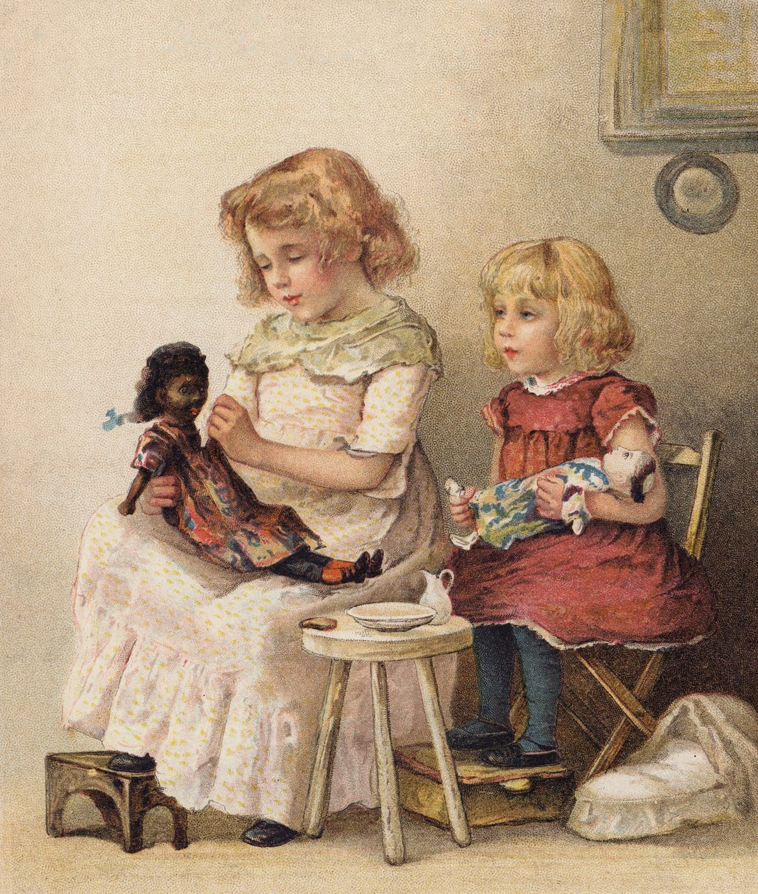 Brincar às mães (cromolito) de English School
