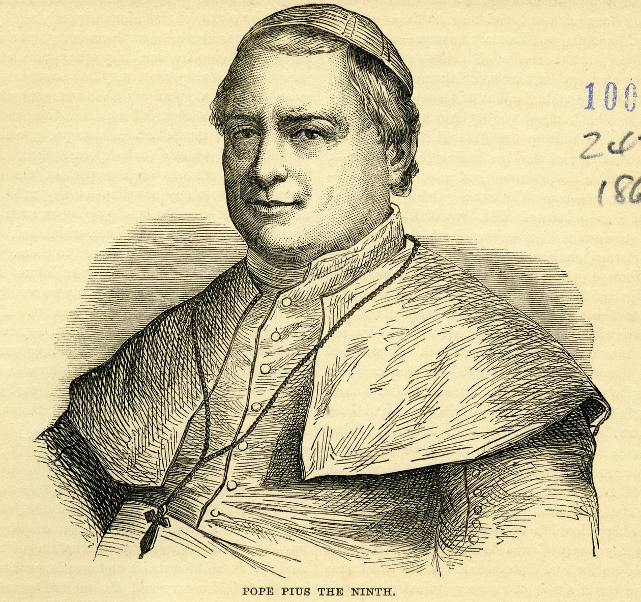 Papa Pio IX (gravura) de English School