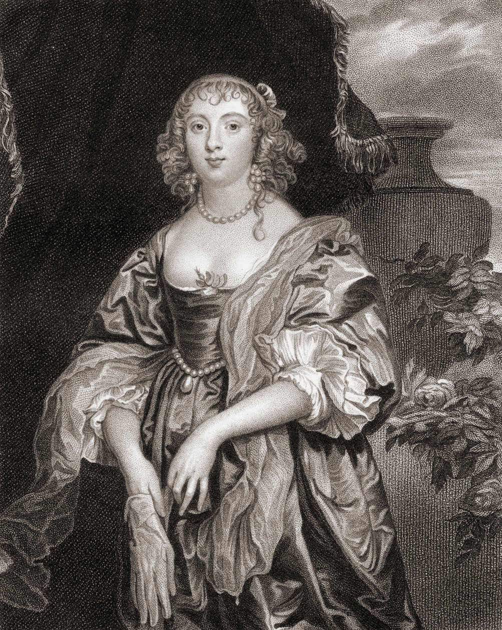 Retrato de Anne Carre, Condessa de Bedford (1620-84), de Lodges British Portraits, 1823 de English School