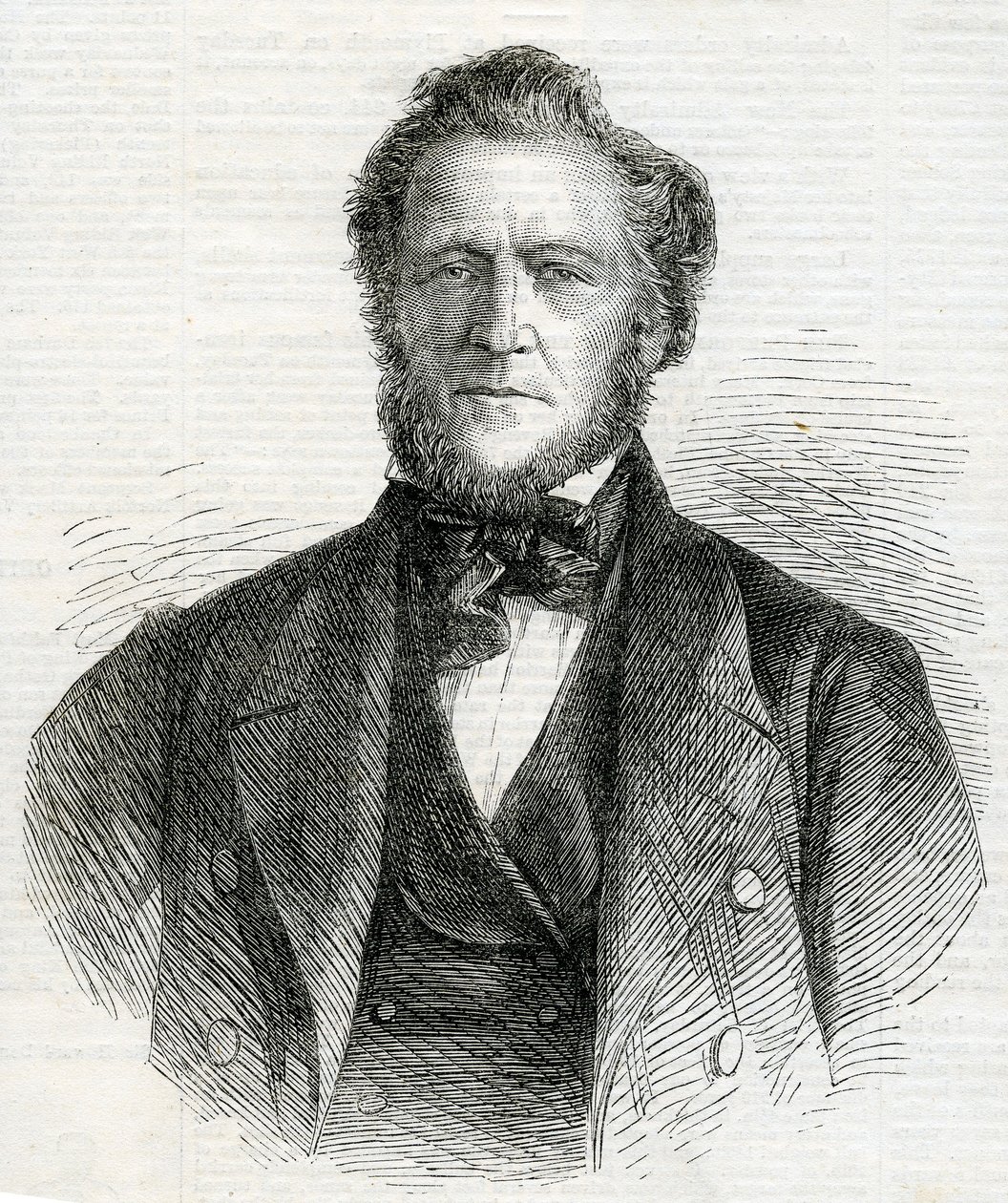 Retrato de Brigham Young, 1861 de English School