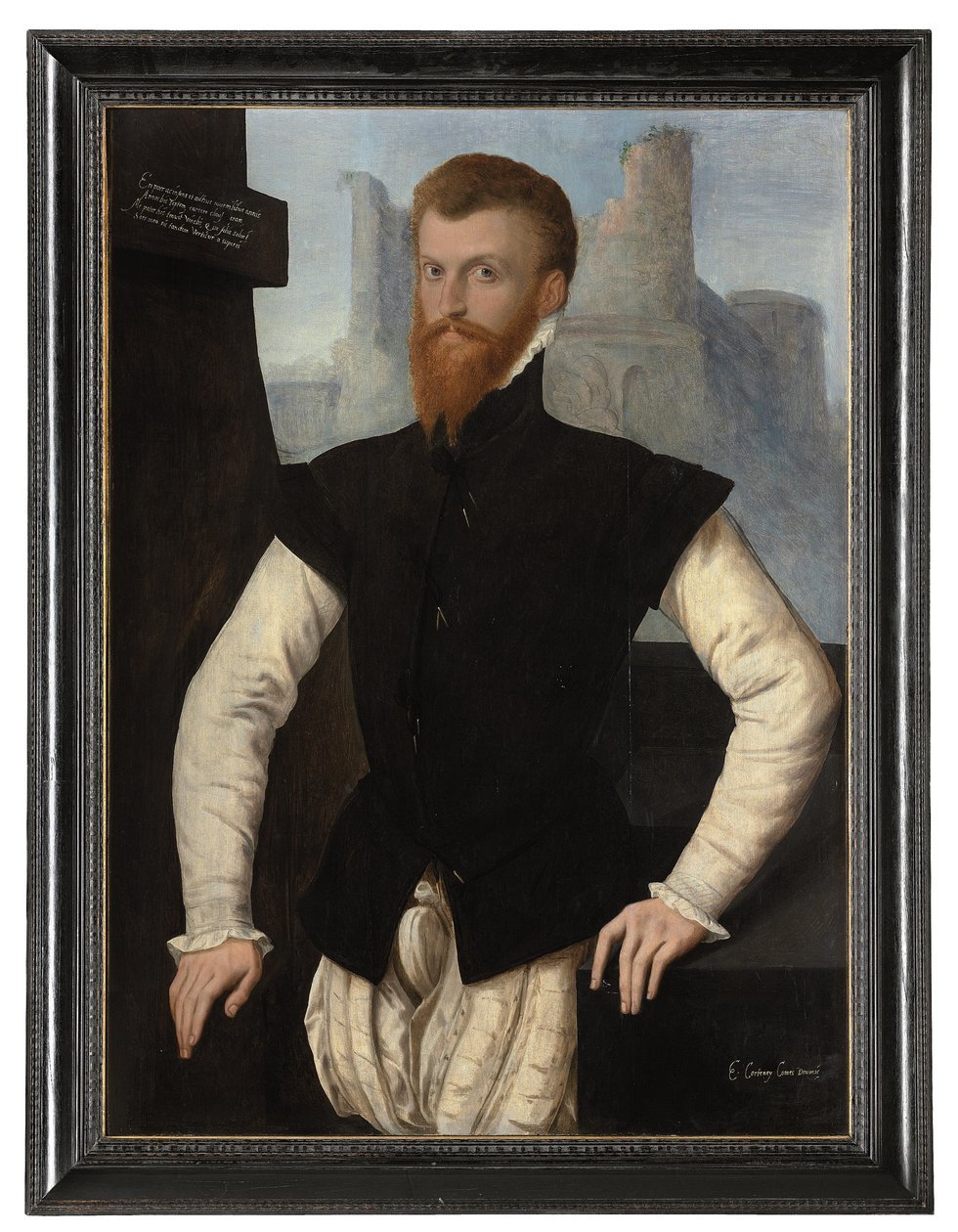 Retrato de Edward Courtenay, 1º Conde de Devon, c.1555 de English School