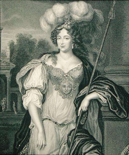 Retrato de Frances Teresa Stuart (1647-1702) Duquesa de Richmond e Lennox, de 