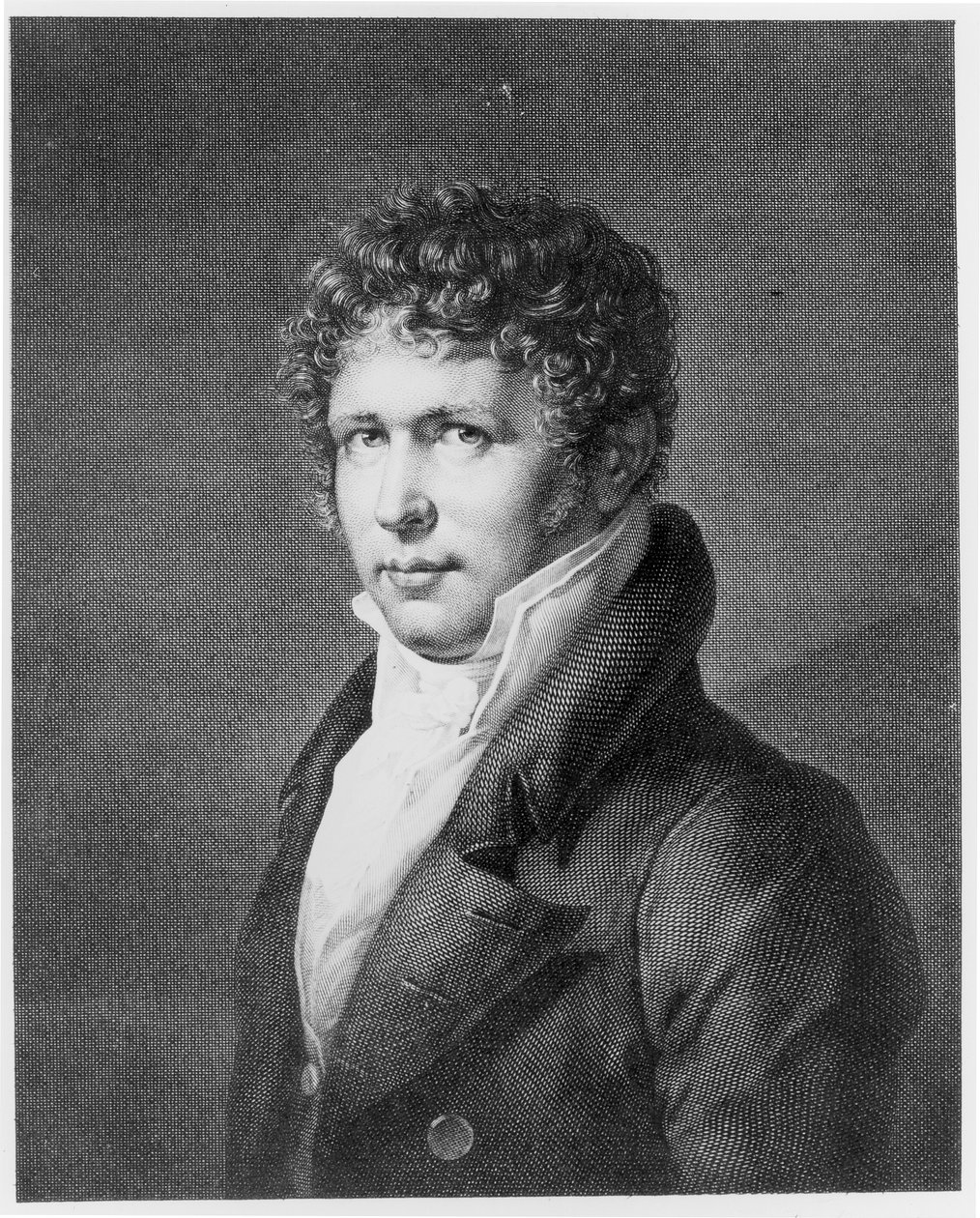 Retrato de Friedrich Heinrich Alexander, Barão von Humboldt (1769-1859) de English School