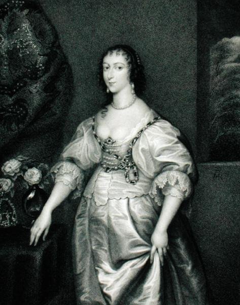 Retrato de Henrietta Maria (1609-69) de 