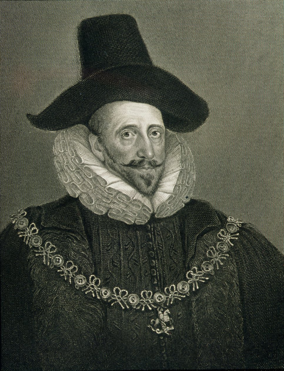 Retrato de Henry Howard (1540-1614), de &39;British Retratos Lodge&39;, 1823 de English School