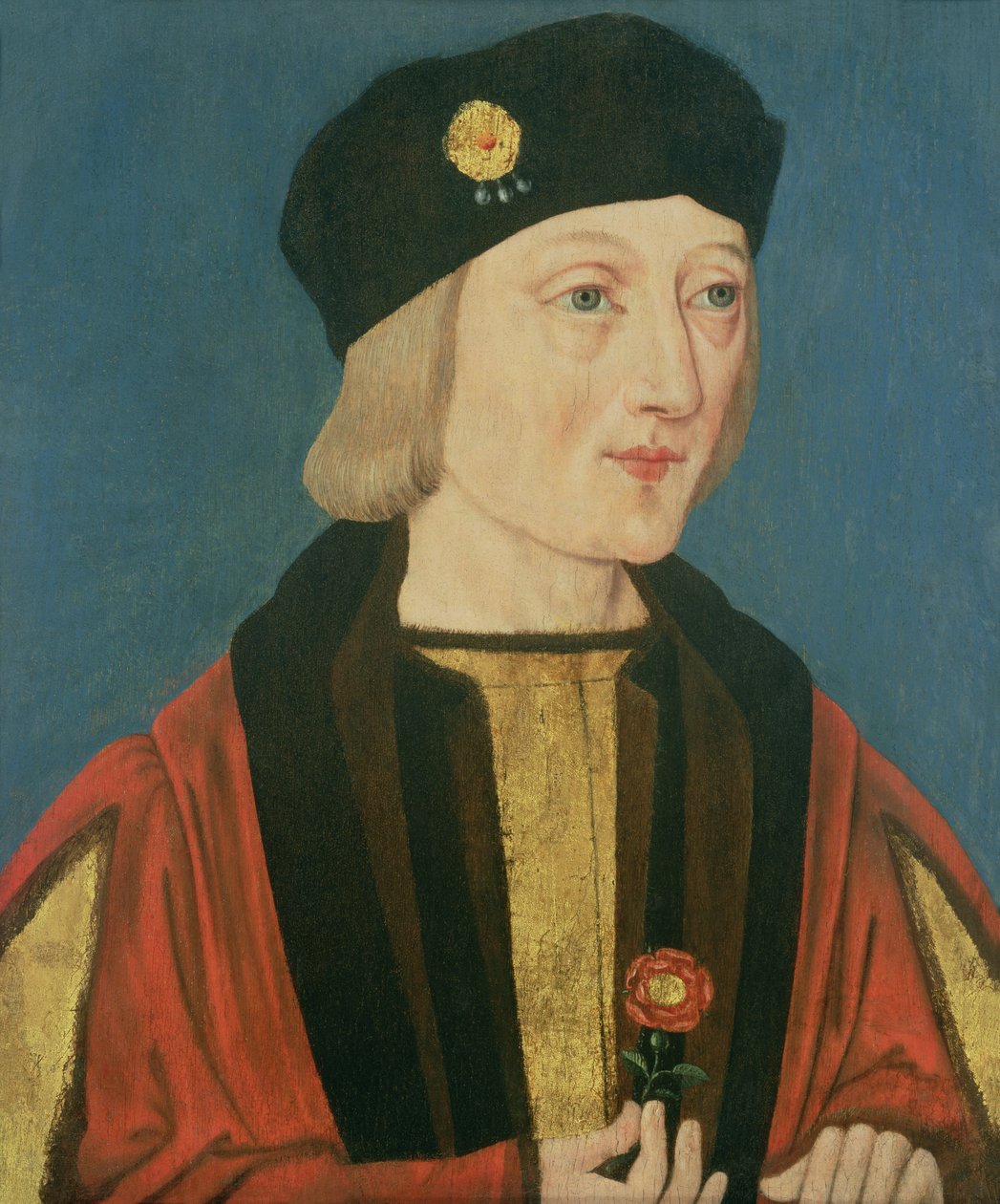 Retrato de Henrique VII (1457-1509), c.1510-20 de English School