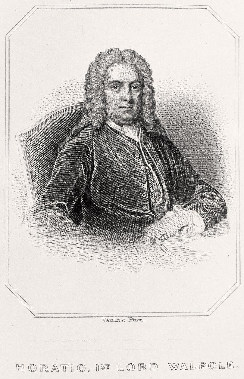 Retrato de Horatio, 1.º Lord Walpole, 1835 de English School