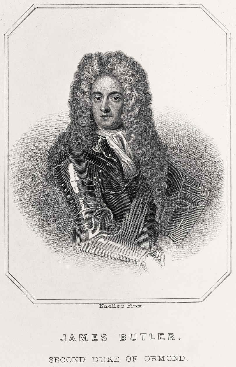 Retrato de James Butler, segundo duque de Ormond, 1835 de English School