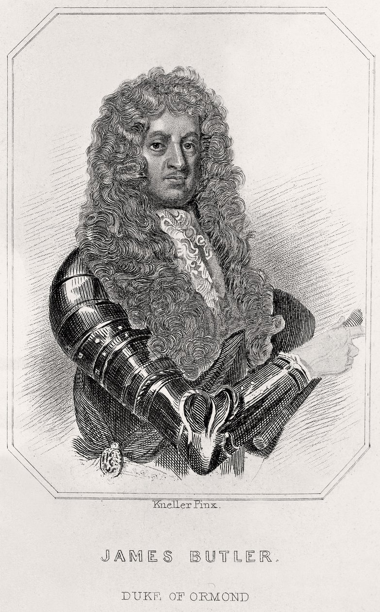 Retrato de James Butler, segundo duque de Ormond, 1835 de English School