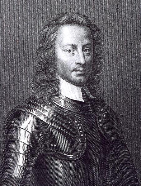 Retrato de John Hampden (1594-1643) (gravura) de English School