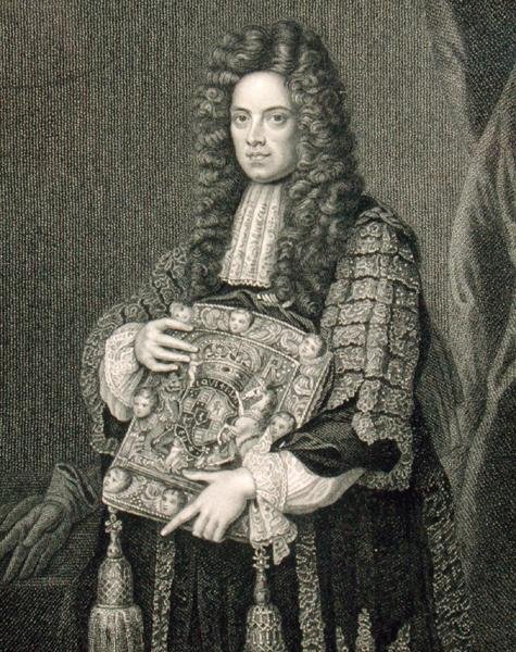 Retrato de John Somers (1651-1716), Barão de Evesham, de 