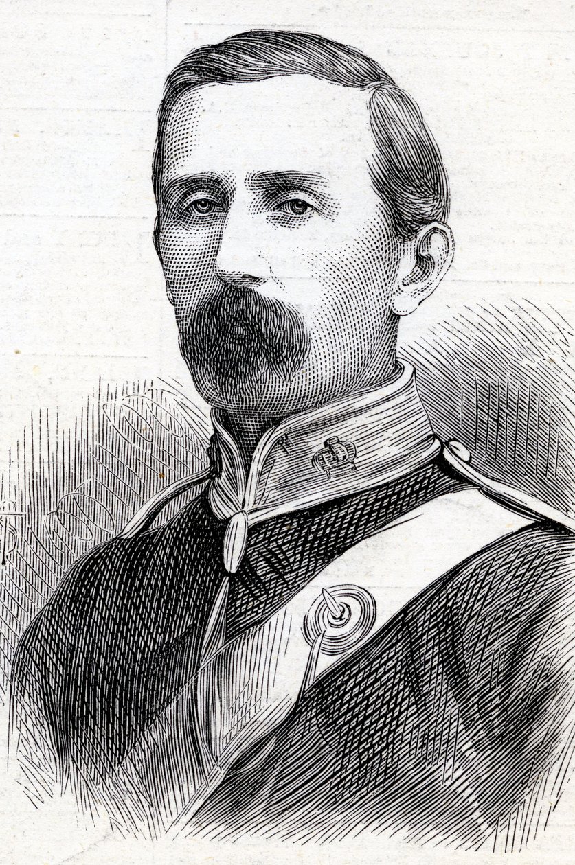 Retrato do tenente-coronel George Taylor Denison, 1877 de English School