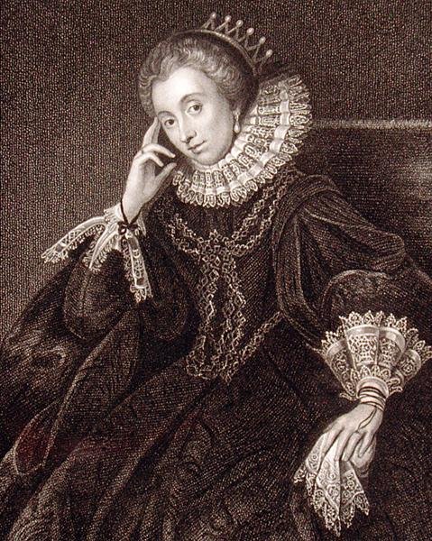 Retrato de Lucy Harrington, Condessa de Bedford (c.1581-1627), de 