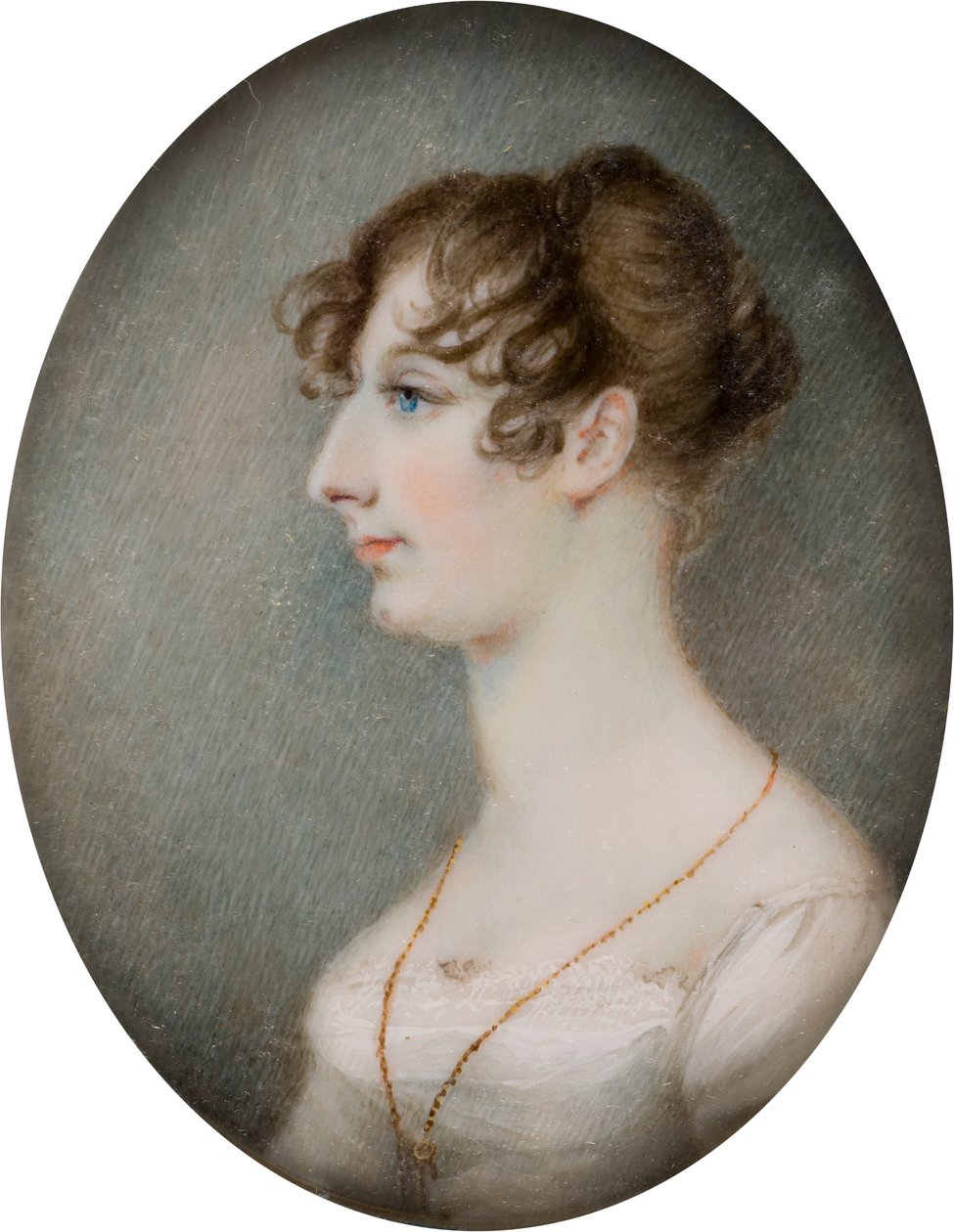 Retrato de Lucy, a Hon Mrs Whitmore, mais tarde Lady Lucy Whitmore (1792-1840), c.1810-40 (óleo sobre tela) de English School