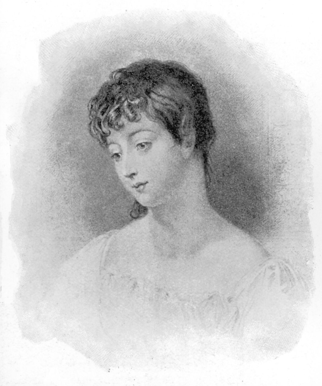 Retrato de Mary Chaworth de English School