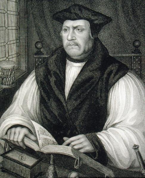 Retrato de Matthew Parker (1504-75), de 