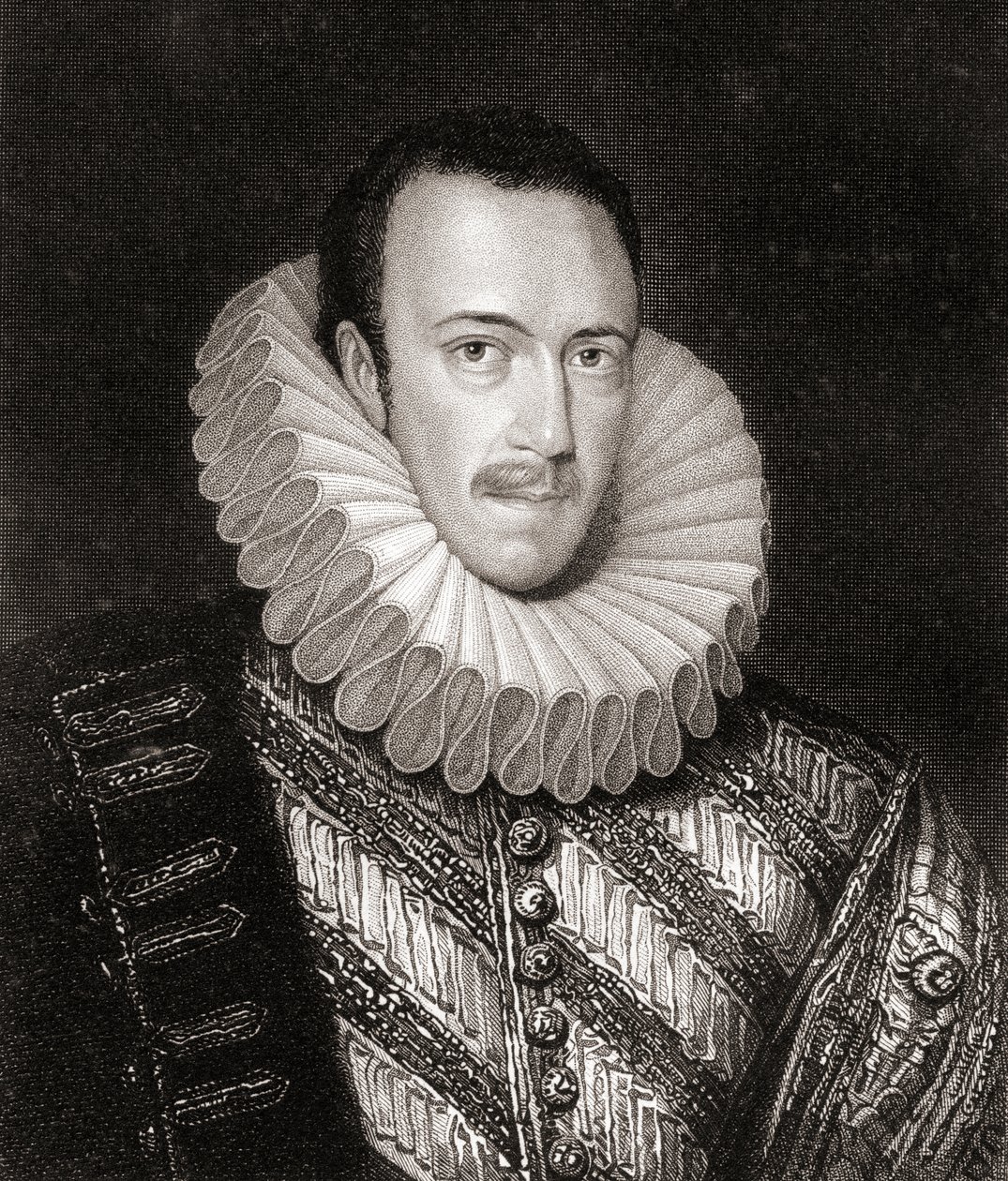 Retrato de Philip Howard, 13º Conde de Arundel, de Lodges British Portraits, 1823 de English School