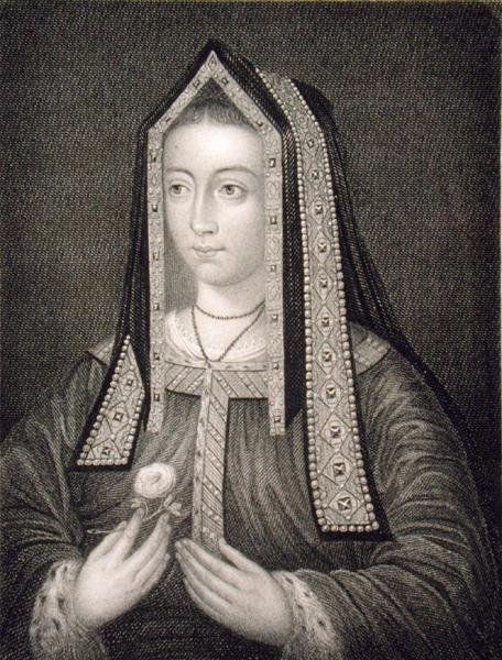 Retrato da Rainha Elizabeth de York (1466-1502), de 