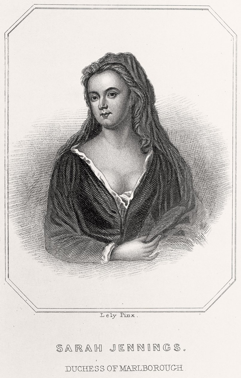 Retrato de Sarah Jennings, Duquesa de Marlborough, 1835 de English School
