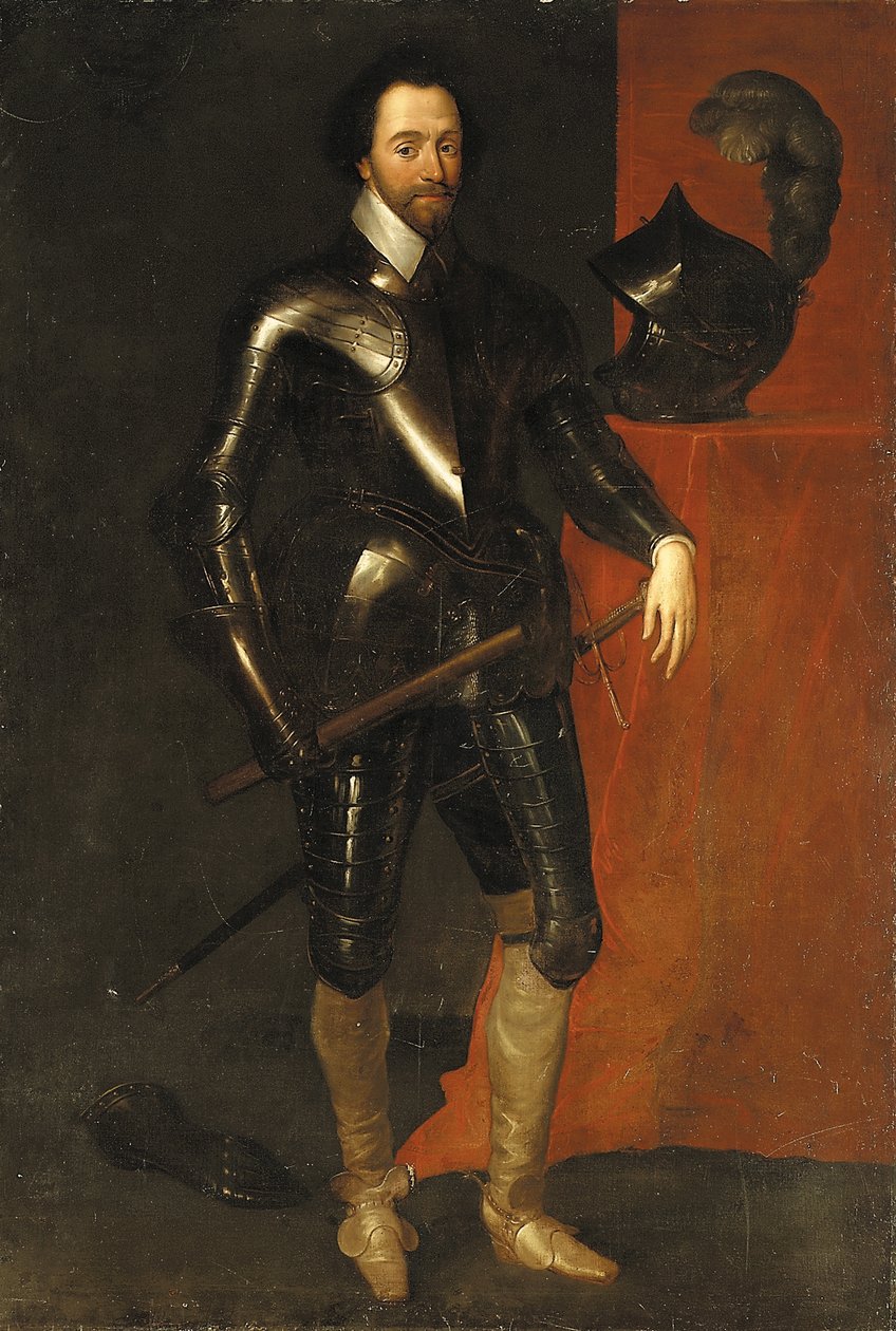 Retrato de Sir Charles Harbord de English School
