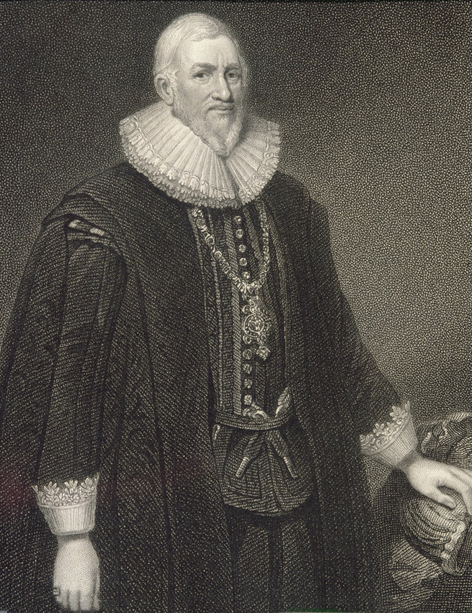 Retrato de Sir Hugh Middleton (1560-31), de &39;British Retratos Lodge&39;, 1823 de English School