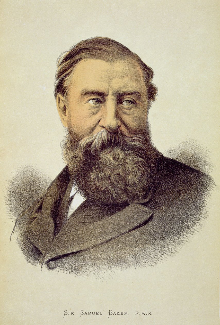 Retrato de Sir Samuel Baker (1821-93) de English School