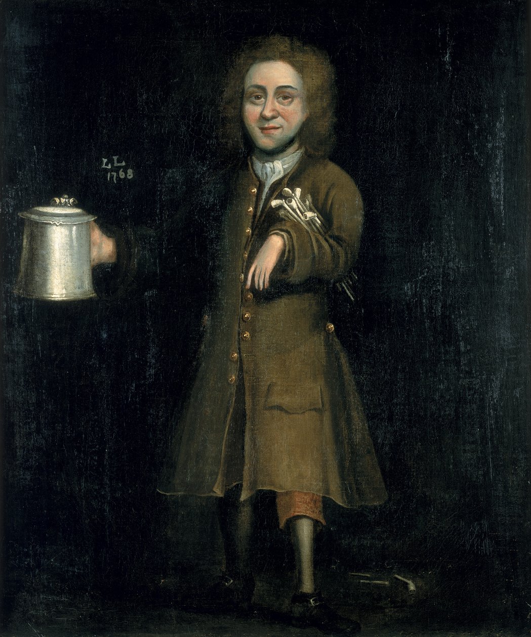Retrato de Thomas Hodges, 1768 de English School