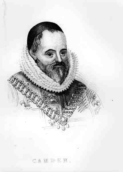 Retrato de William Camden (1551-1623) de English School