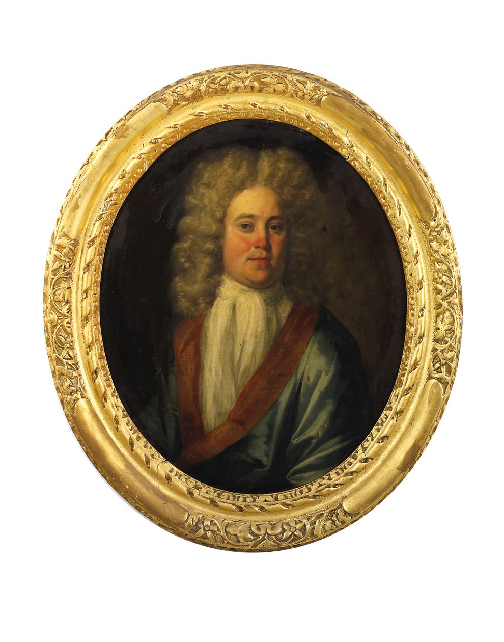 Retrato de William Cookson, início do século 18 (óleo sobre tela) de English School