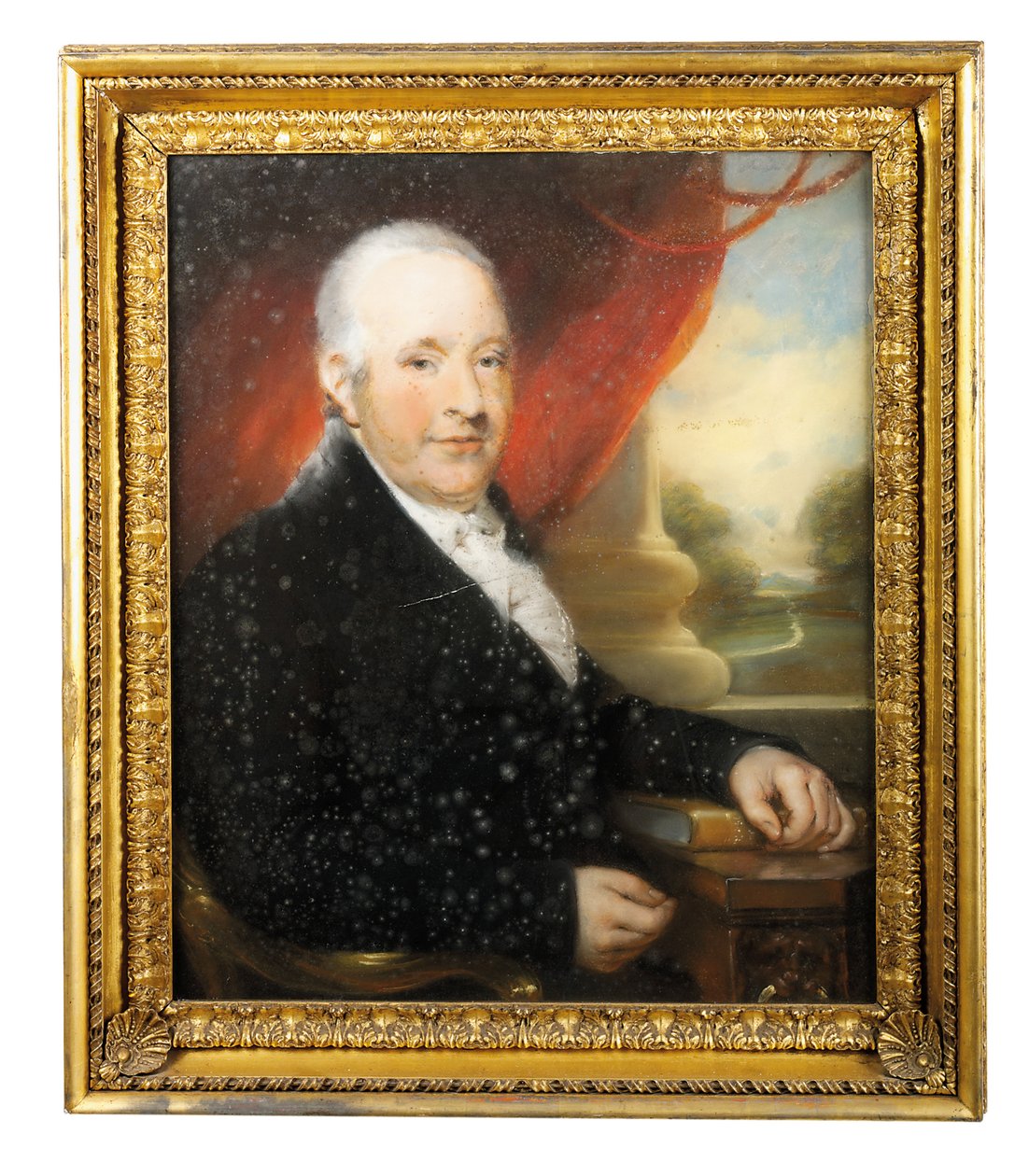 Retrato de William Cookson, início do século XVIII de English School