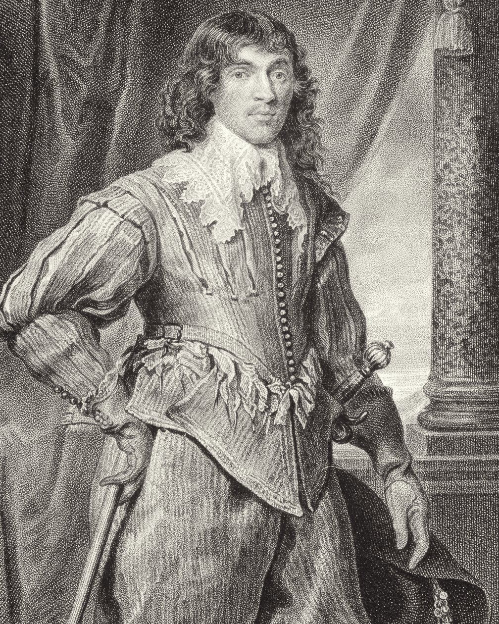 Retrato de William Hamilton, 2º Duque de Hamilton (1616-1651), de &39;British Retratos Lodge&39;, 1823 de English School