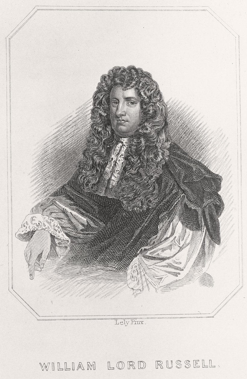 Retrato de William Lord Russell, 1835 de English School