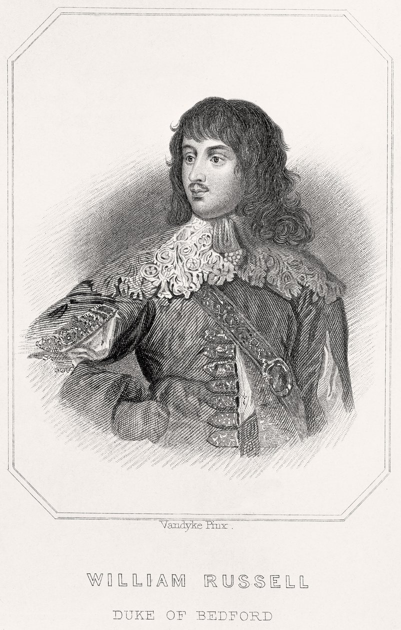 Retrato de William Russell, Duque de Bedford, 1835 de English School