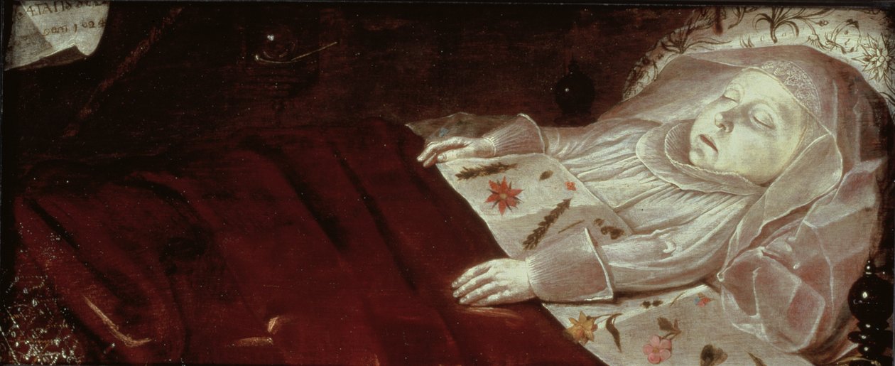 Retrato de uma criança morta de English School