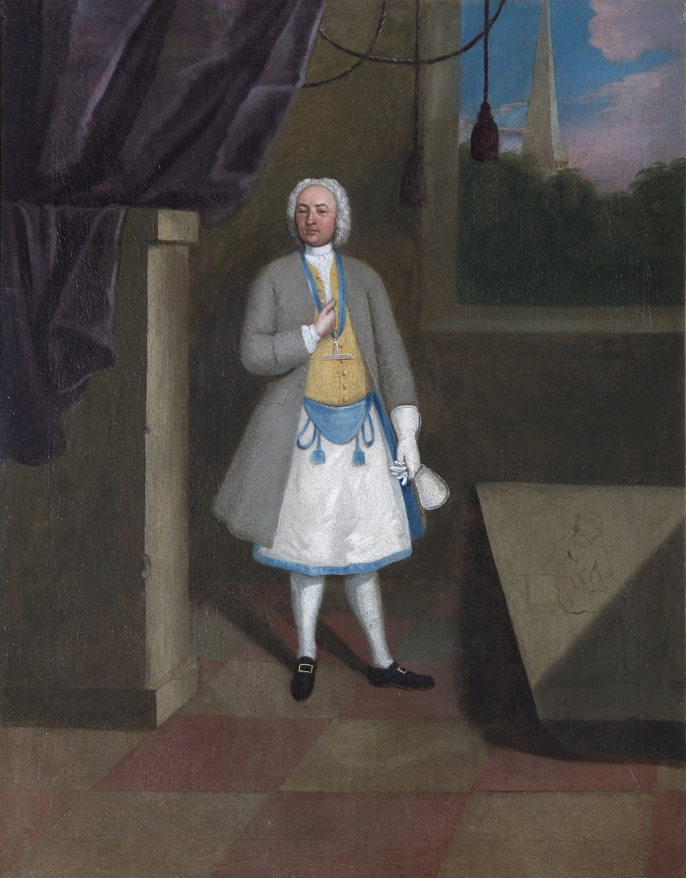 Retrato de um maçom de English School