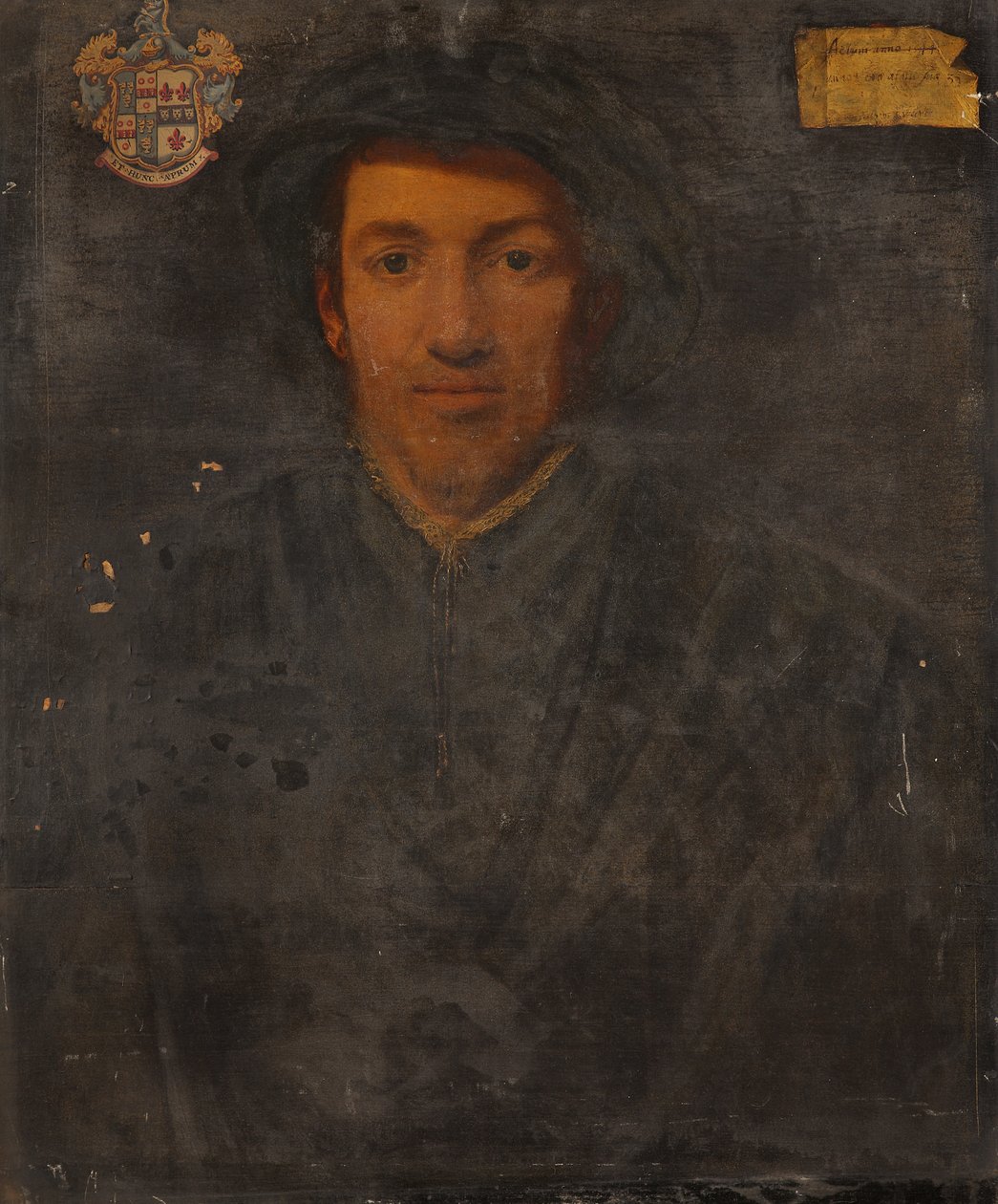 Retrato de um cavalheiro, 1544 de English School