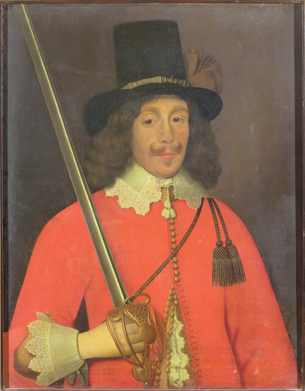 Retrato de um cavalheiro, c.1640 de English School