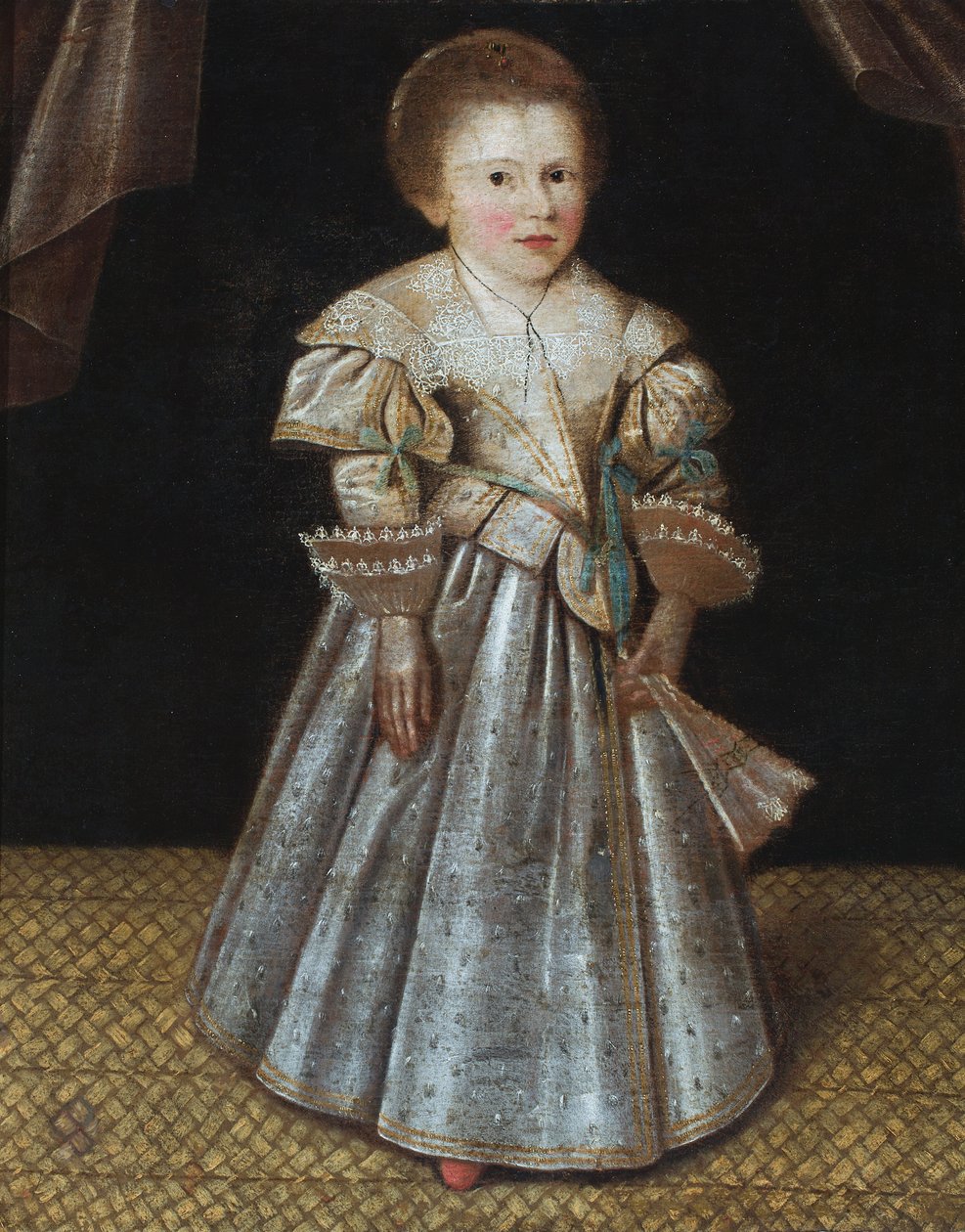 Retrato de uma jovem rapariga de English School