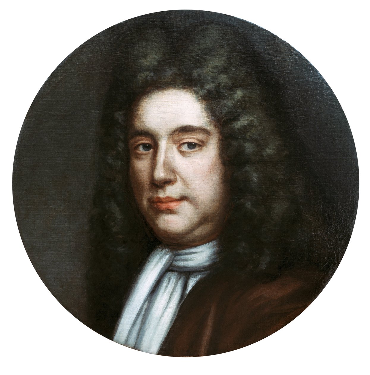 Retrato de um homem desconhecido (óleo sobre tela) de English School