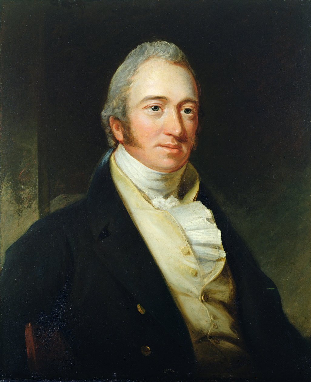 Retrato do Oliver Rt. Hon. Silver (d.1799) (óleo sobre tela) de English School