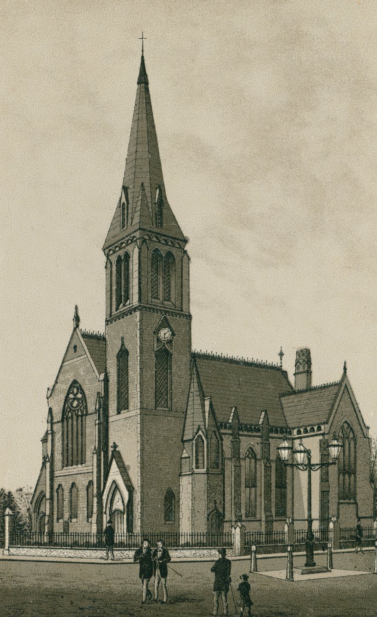 Igreja Presbiteriana, Ipswich (litografia) de English School