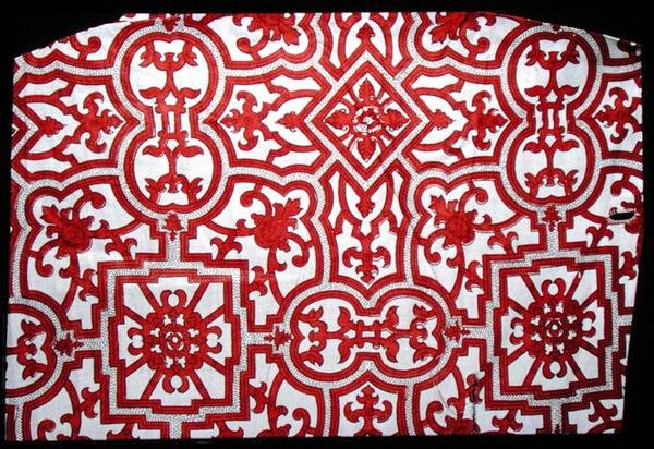 Algodão estampado de English School