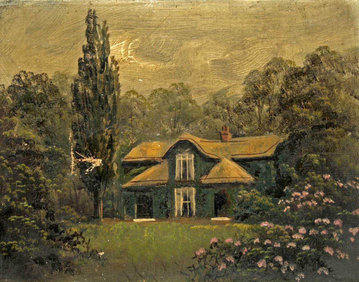 Queen Caroline "s Cottage, Kew Gardens, Surrey de English School