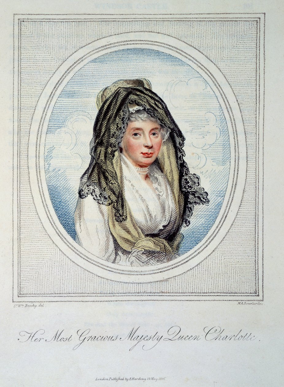 Rainha Charlotte, 1806 de English School
