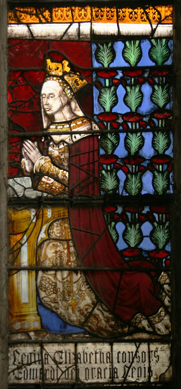 Rainha Elizabeth Woodville, c.1480 de English School